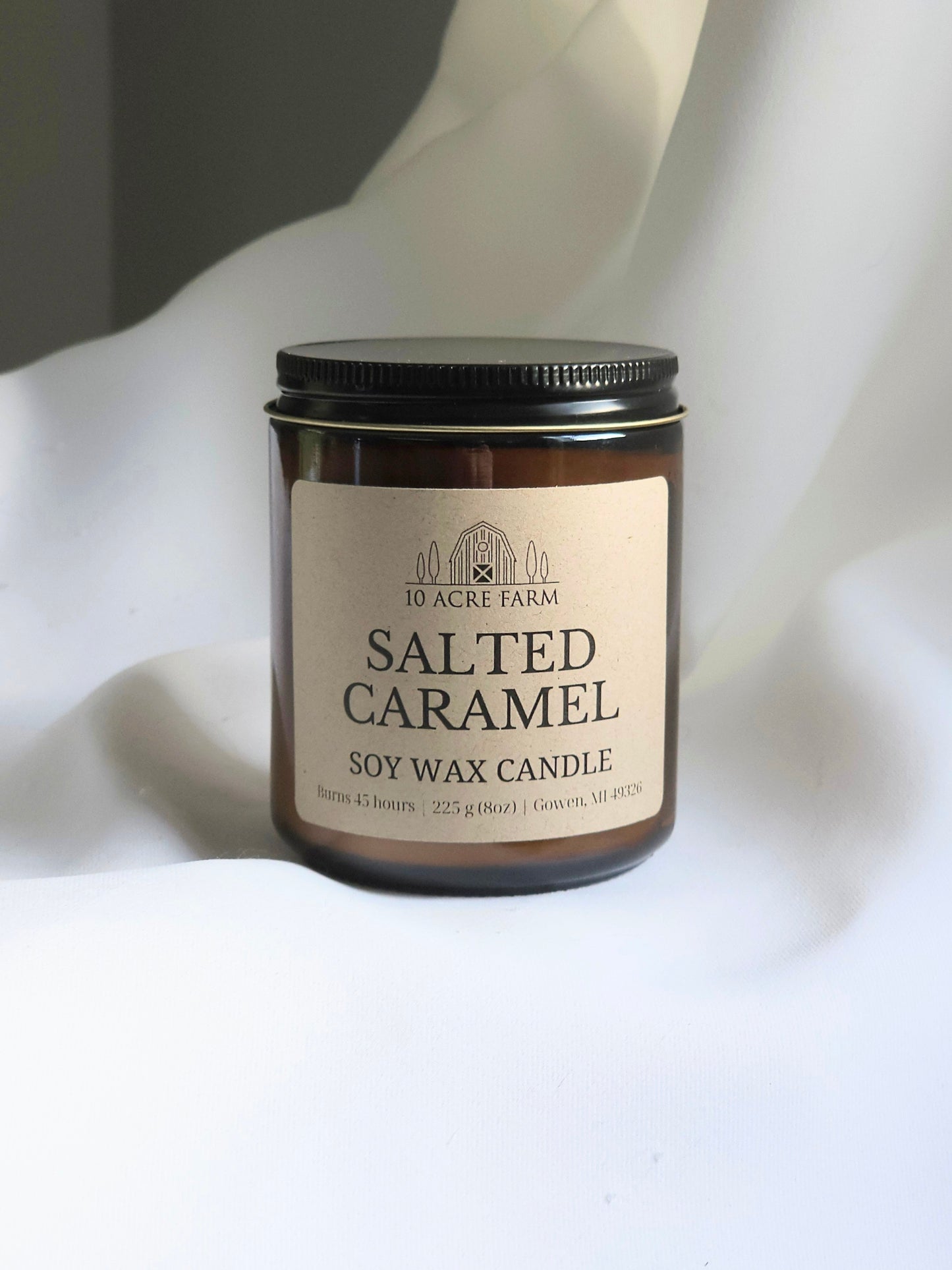 Salted Caramel Soy Candle