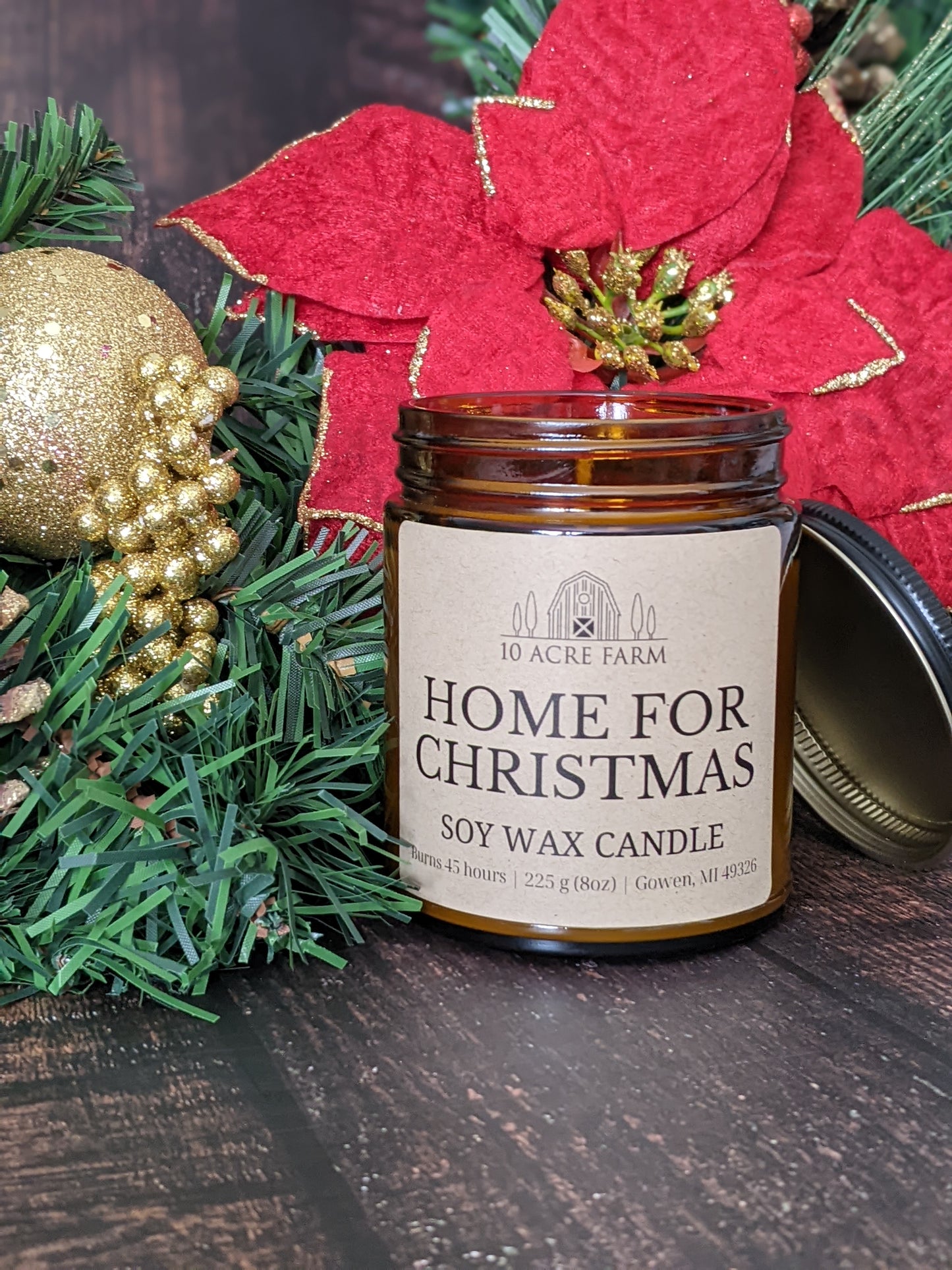 Home for Christmas 8oz Soy Candle