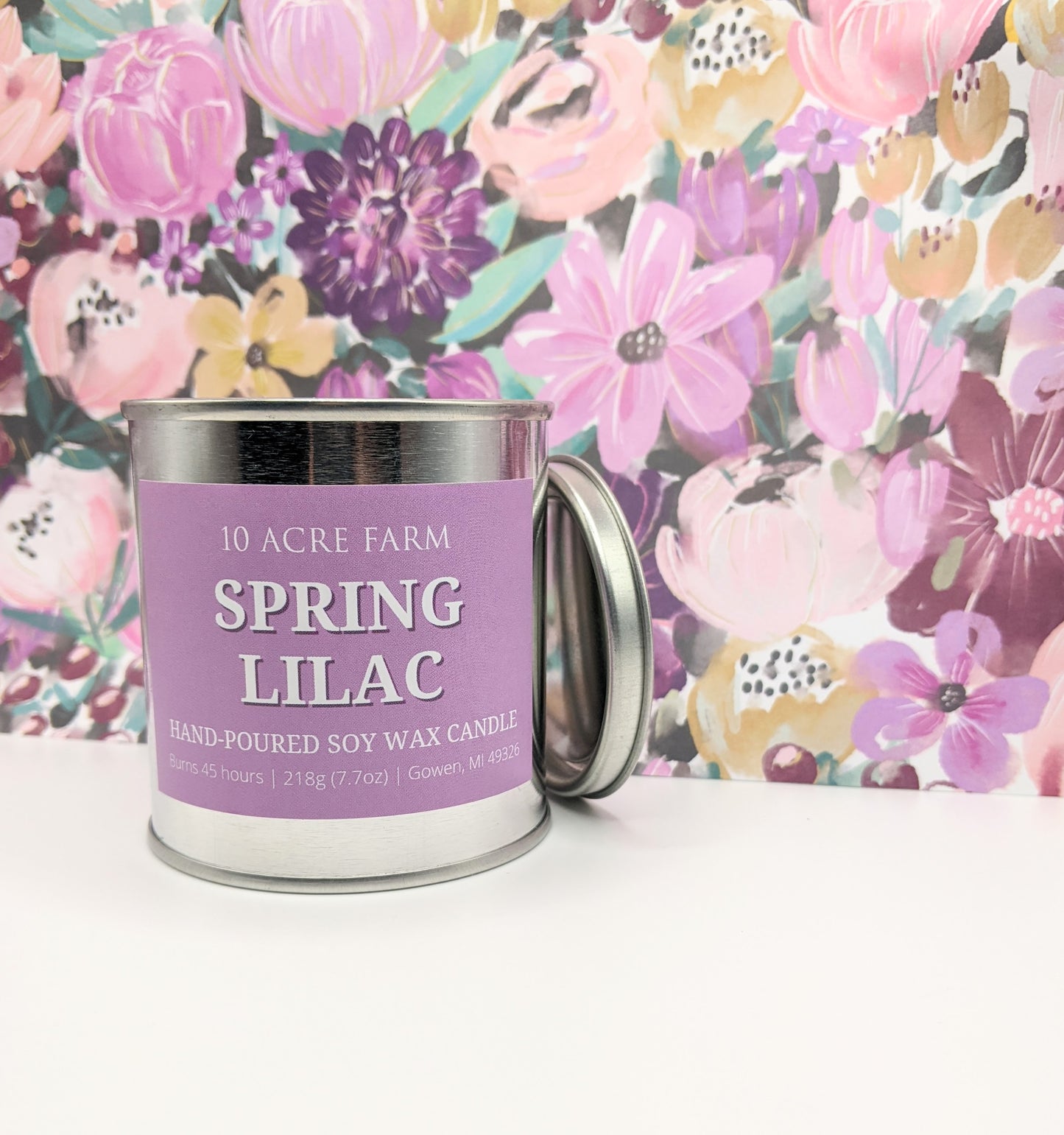 Spring Lilac Soy Candle