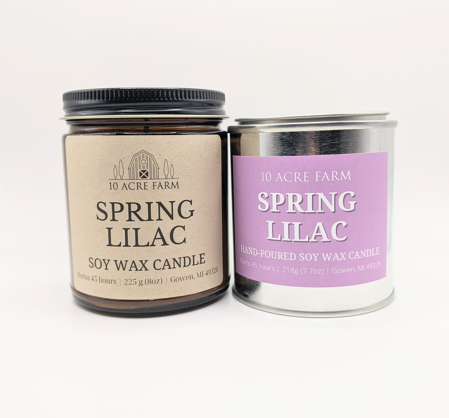 Spring Lilac Soy Candle