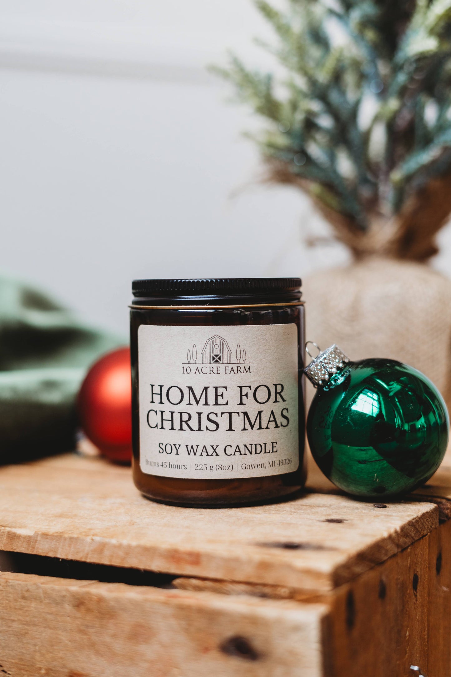 Home for Christmas 8oz Soy Candle