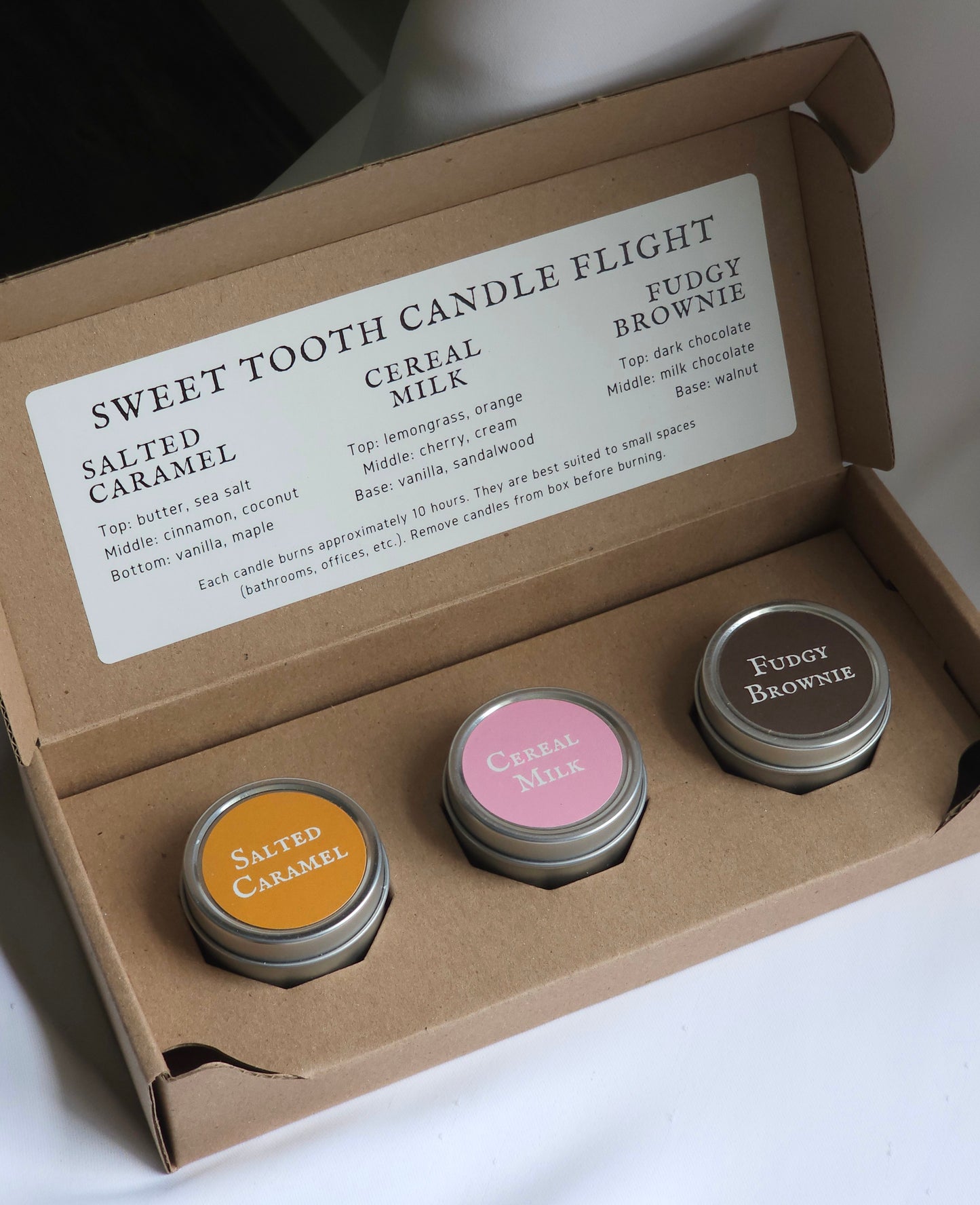 Sweet Tooth Candle Flight