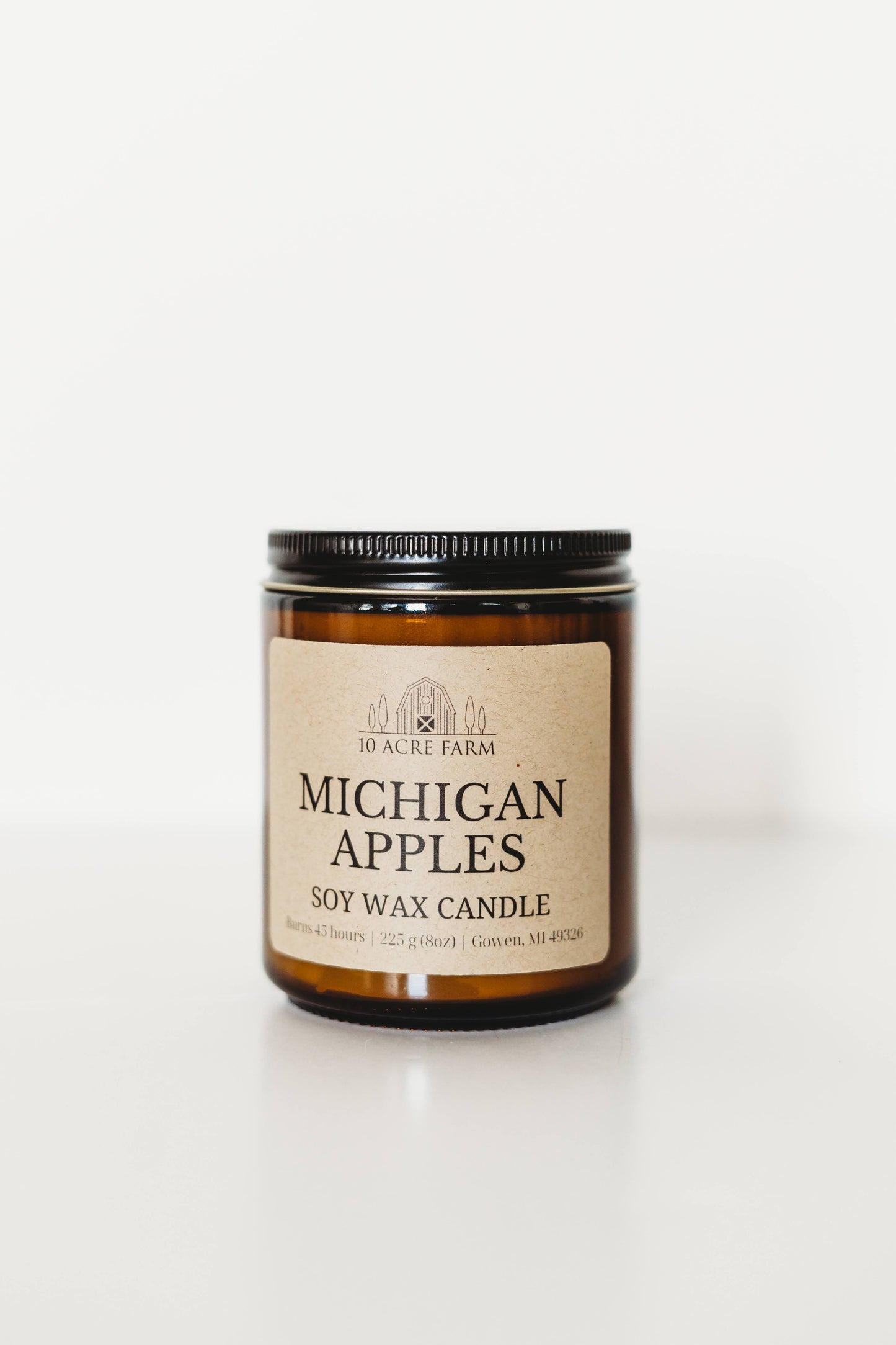 Michigan Apples Soy Candle