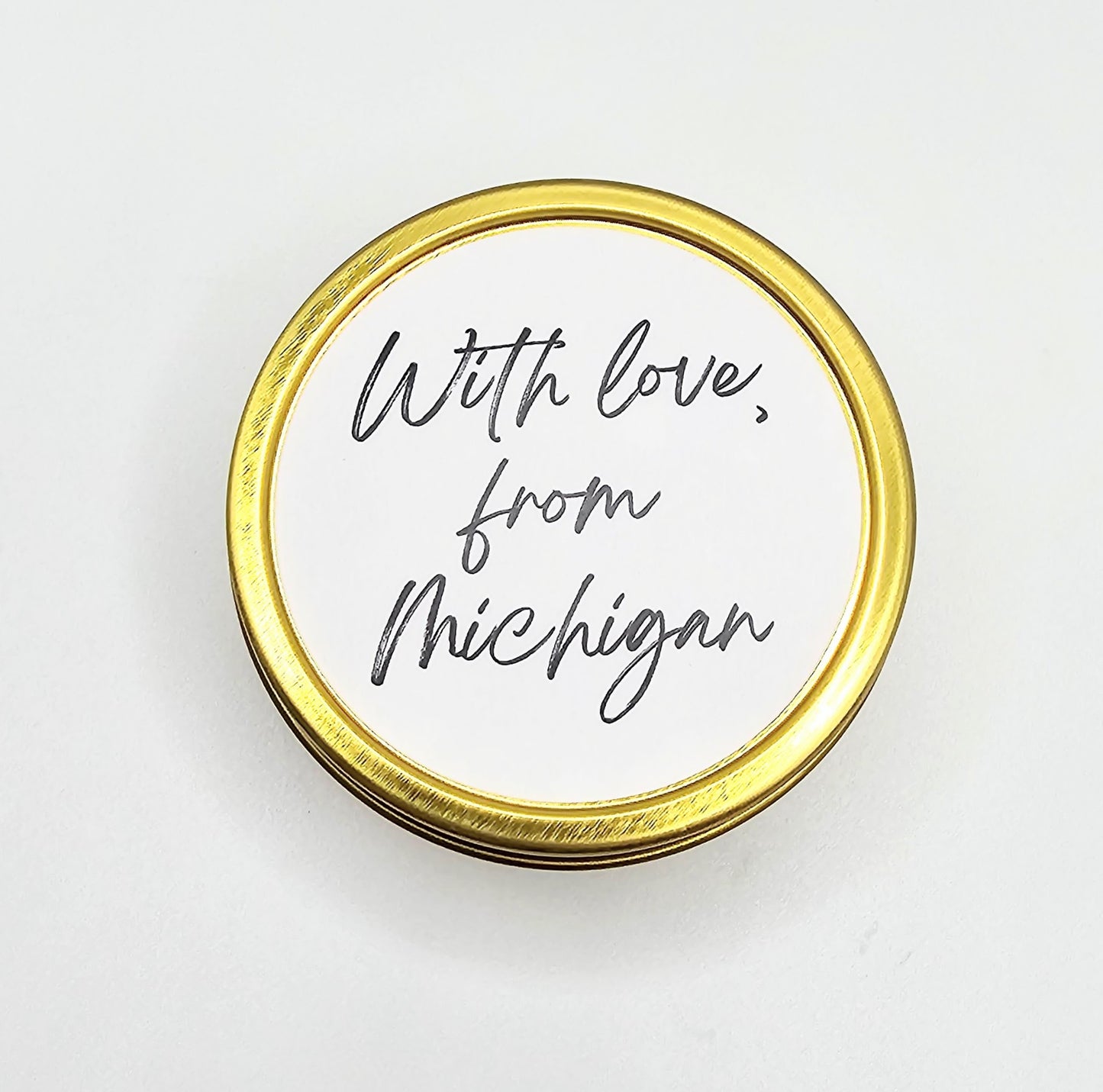 "From Michigan, with love"