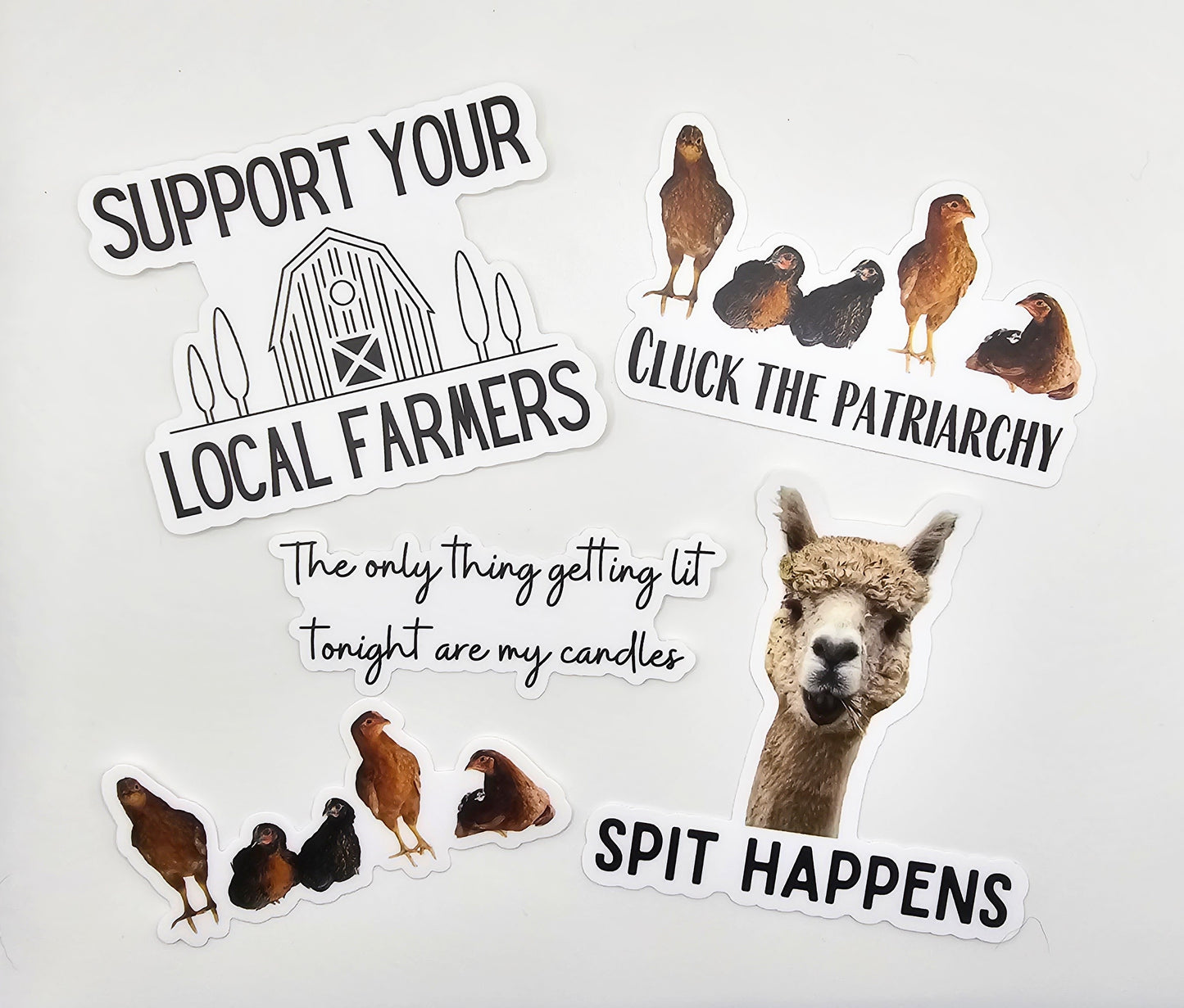 Support Your Local Farmers Sticker