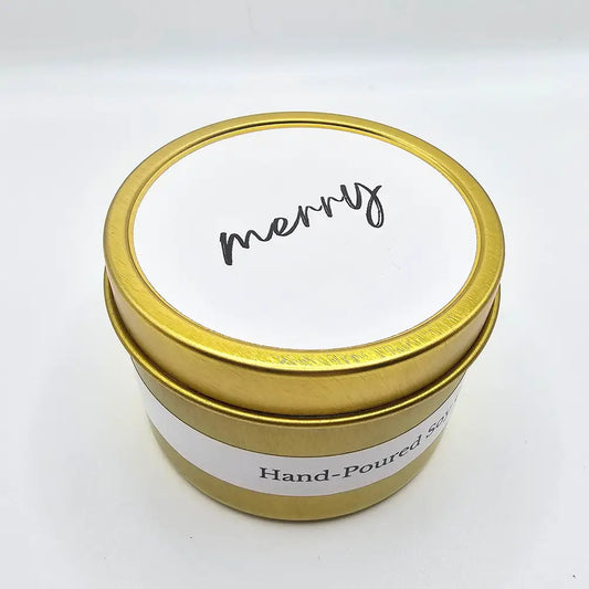 "merry" 4oz Soy Candle