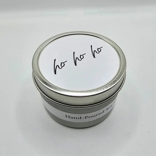 "ho ho ho" 4oz Soy Candle