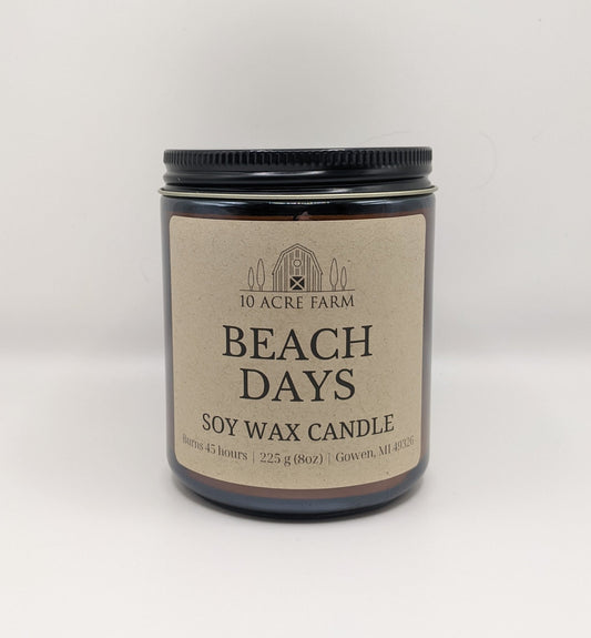 Beach Days Soy Candle