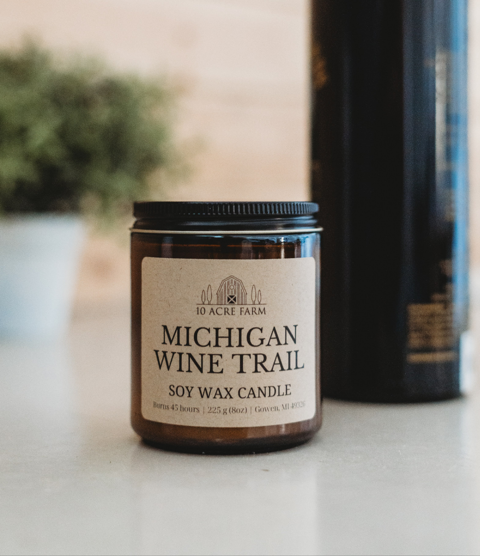 Michigan Wine Trail Soy Candle