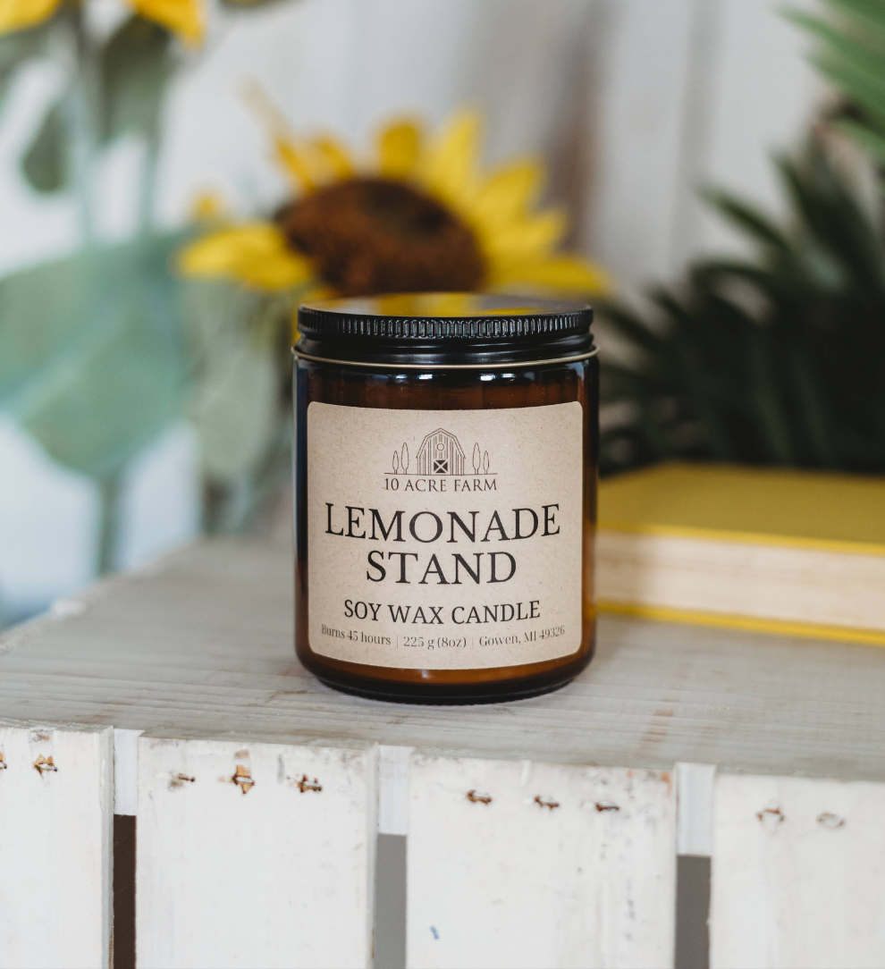 Lemonade Stand Soy Candle
