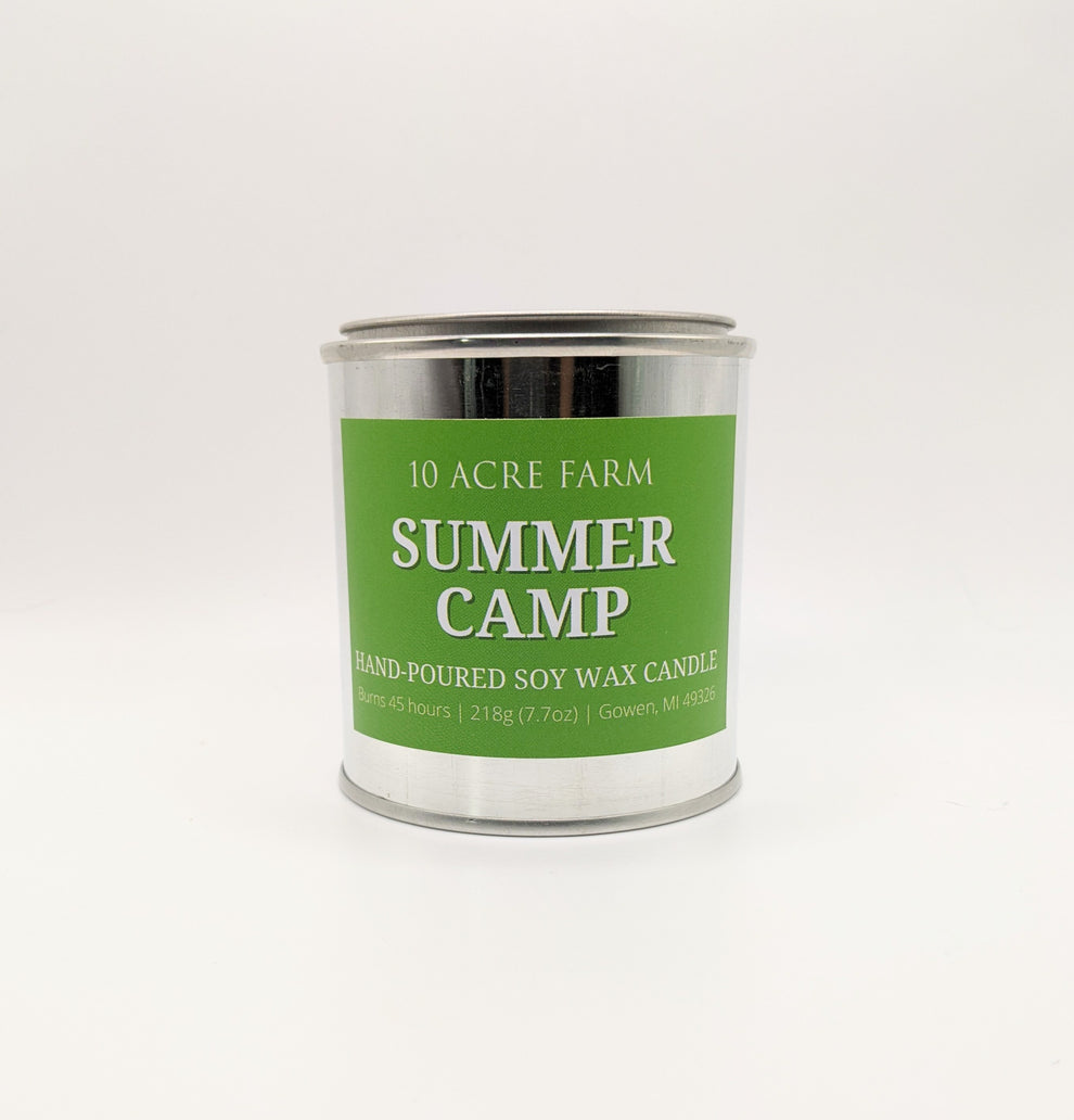 Summer Camp Soy Candle 10 acre farm