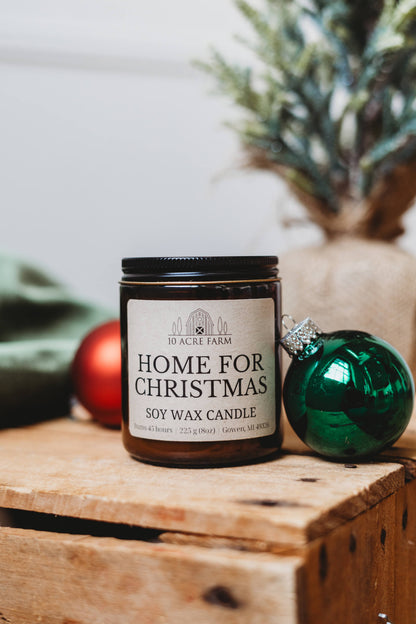 Home for Christmas 8oz Soy Candle
