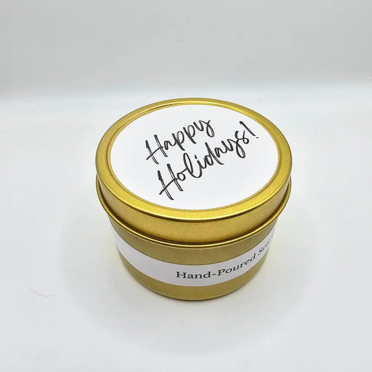 "Happy Holidays!" 4oz Soy Candle