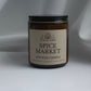 Spice Market 8oz Amber Glass Soy Candle