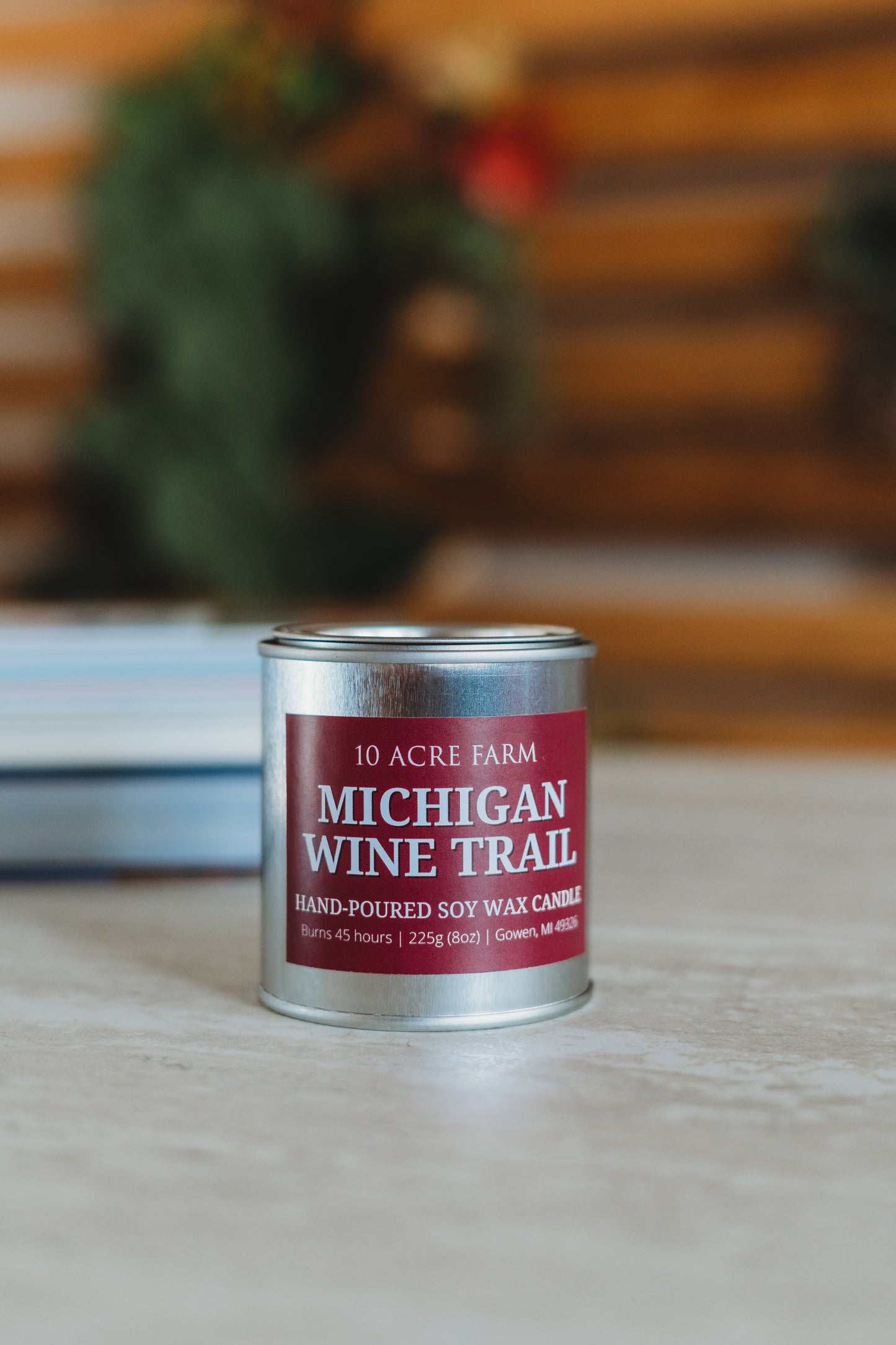 Michigan Wine Trail Soy Candle