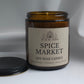 Spice Market 8oz Amber Glass Soy Candle