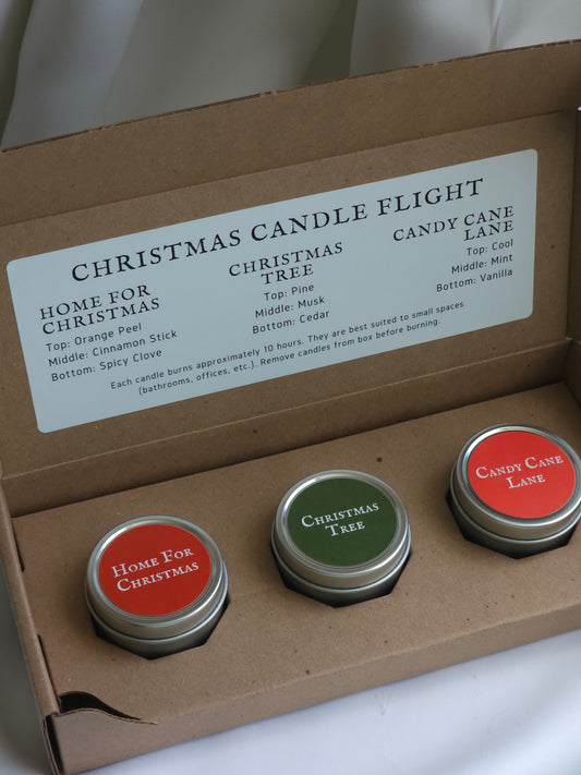 Christmas Candle Flight