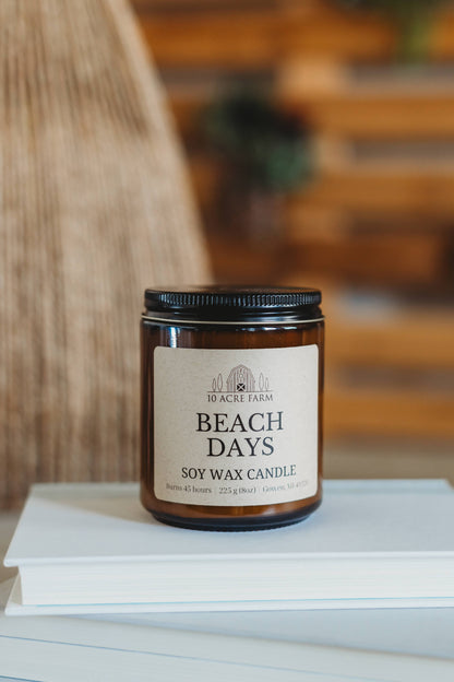 Beach Days Soy Candle